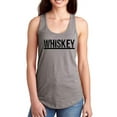 thumbnail image 1 of Whiskey Bold Noir Banner Racerback Tank Women -Image by Shutterstock, Female XX-Large, 1 of 4