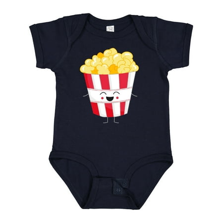 

Inktastic Cute Kawaii Popcorn Gift Baby Boy or Baby Girl Bodysuit