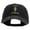 Black, variant on 1st Special Forces Command Veteran Embroidered Washed Solid Pigment Dyed Cotton Twill Brass Buckle Cap - Navy OSFM