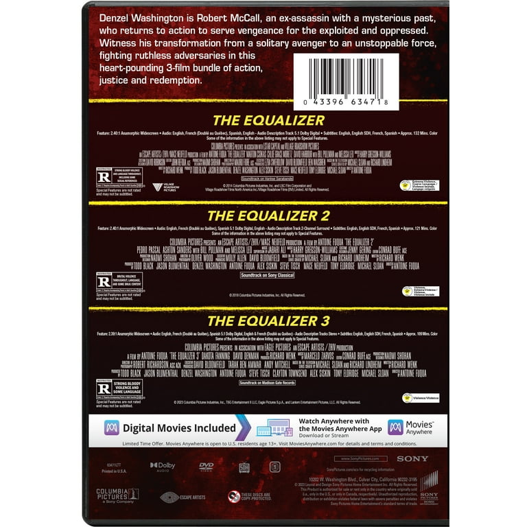 The Equalizer: 3-Movie Collection (dvd)