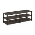 thumbnail image 5 of Furinno Tst No-tools 3-Tier Wide Shoe Storage Rack, Dark Brown/Black, 5 of 6