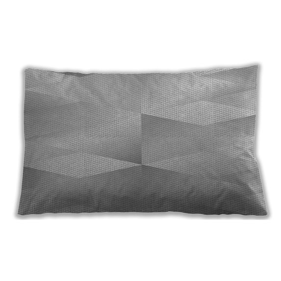 Ahgly Company Indoor Rectangular Contemporary Lumbar Throw Pillow, 13 inch by 19 inch
