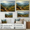 thumbnail image 4 of Designart "Thailand Golden Rice landscapes I" Landscapes Wall Art Living Room, 4 of 5
