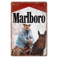 thumbnail image 1 of Placa de Letrero de Metal Marlboro para Bar Pub Club Cafetería Wdftyju, 1 of 7