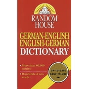 ANNE DAHL Random House German-English English-German Dictionary: Second Edition, (Paperback)