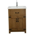 thumbnail image 2 of 24" Weathered Gray Sink Vanity, No Faucet, Weathered Light Brown, 2 of 5