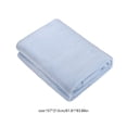 thumbnail image 3 of Blue Electric Heated Blanket Queen Size 61.81X83.86 Inch Double Control Heating Pad With Auto Shut Off Machine Washable Soft Polyester For Bed Couch Winter Warmth Blue, 3 of 8