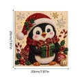 thumbnail image 4 of Christmas DIY Craft Kit Decoration Set, pearl art diy kit Holiday Handmade Ornament Project, Pearl Painting for Adults Creative Christmas Home Decor Gift, 4 of 5