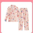 thumbnail image 4 of Nuevo Sanrio Hello Kitty Kuromi Cinnamoroll My Melody pijama Anime Y2K dulce niña manga larga suave cómodo vestido para padres e hijos, 4 of 4