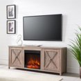 thumbnail image 2 of Henn&Hart 58" Chêne Gris TV Stand, 2 of 12