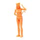 thumbnail image 3 of Figura de modelo de simulación 1/64 CUTICAT figura en miniatura, 3 of 5