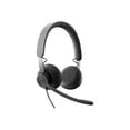 thumbnail image 2 of Logitech Zone Casque Filaire à Réduction de Bruit - pour Microsoft Teams - Casque - Supra-Auriculaire - Filaire - Réduction de Bruit active - USB-C - graphite, 2 of 8