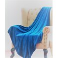 thumbnail image 1 of Plush Royal Blue Solid Fleece Throw, 50” X 60”, 1 of 2