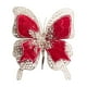 thumbnail image 2 of pstuiky Mariposas navideñas artificiales para decorar el árbol de Navidad, con clip y purpurina. Ideales para bodas, cumpleaños y fiestas., 2 of 6