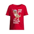 thumbnail image 5 of Wonder Nation Valentine's Day Toddler Short Sleeve Graphic Tee, Sizes 12M-5T, 5 of 5