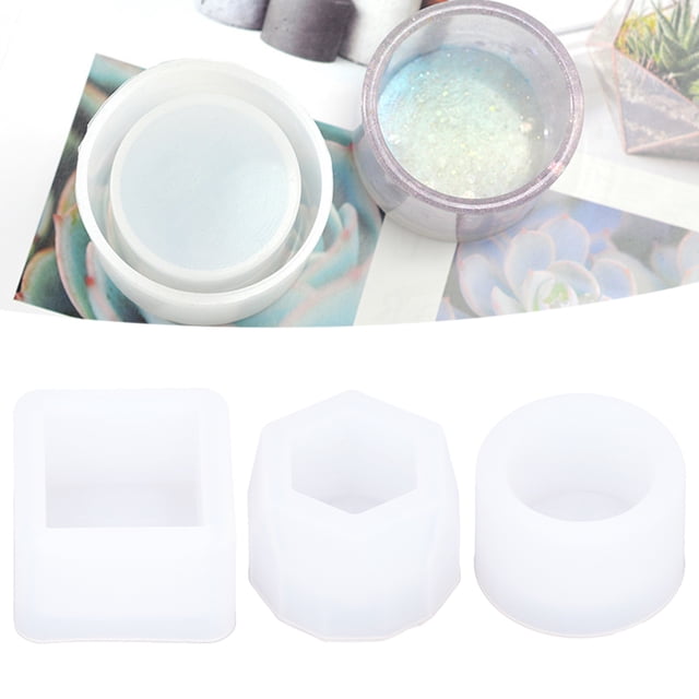 Moldes De Silicona Para Bricolaje, Apariencia Brillante, Alta Transparencia, Producción De Bricolaje, Moldes De Silicona, Material De Silicona Para Estudio De Arte Para El Hogar