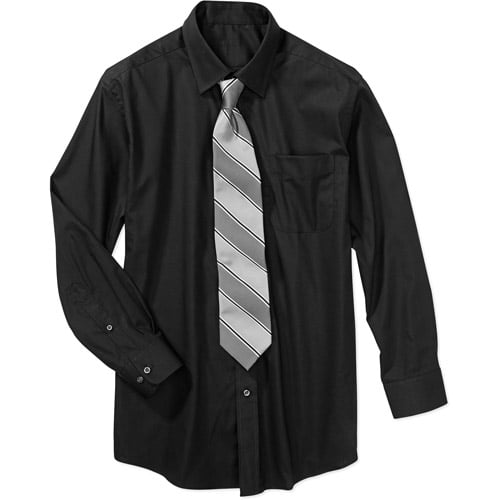 Big Men's Shirt and Tie Set