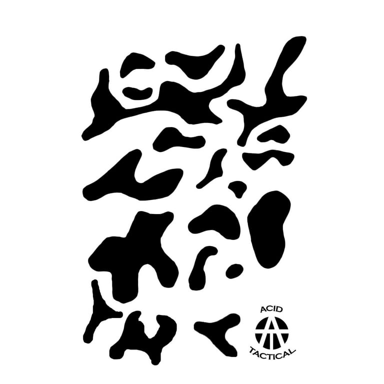 3Pack! Vinyl Airbrush Stencils 14 3pack-vinyl-airbrush-stencils-14-10-mil-multicam-hexacam-tiger-stripe-camo-walmart-com