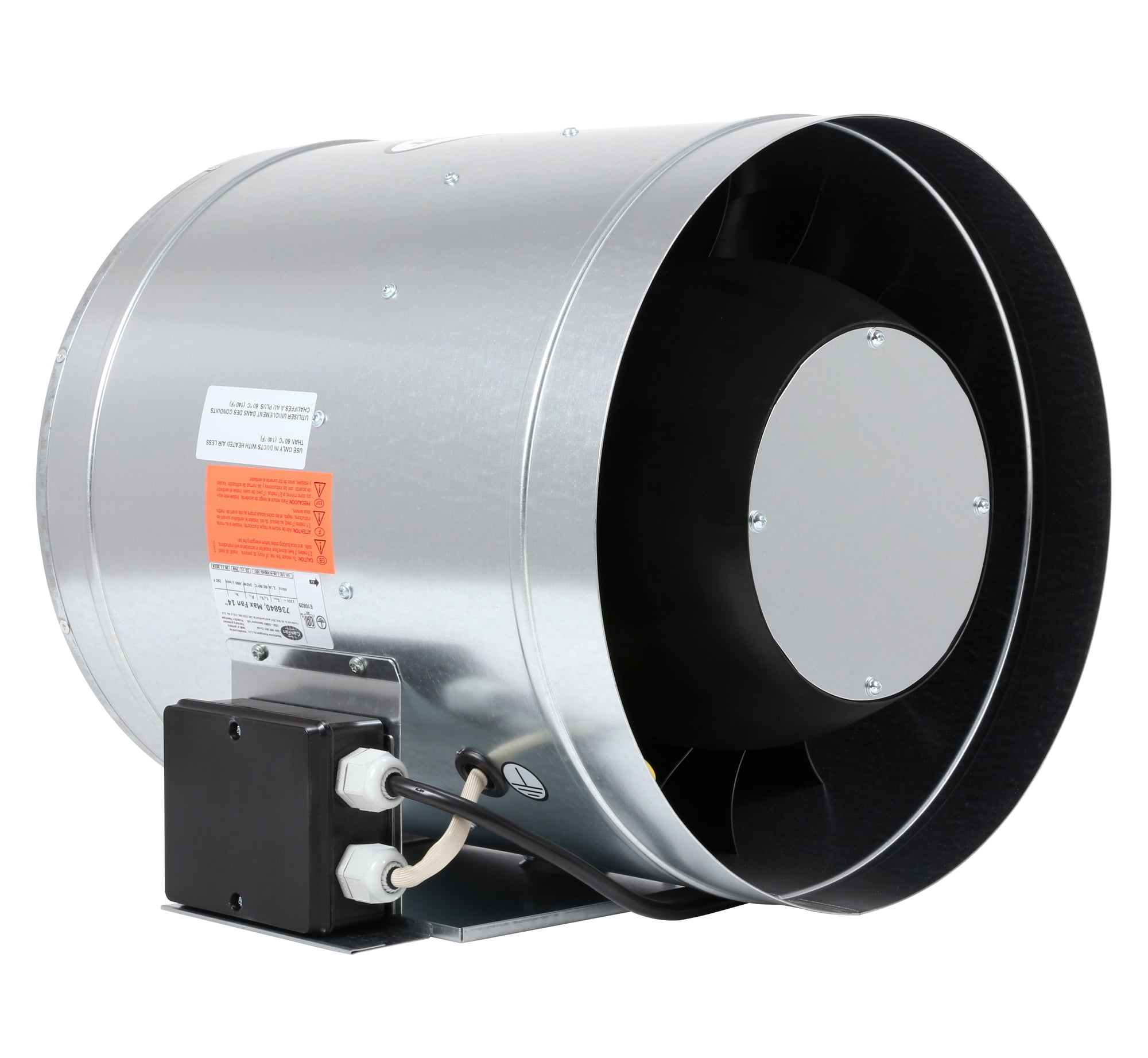 Can-Fan Max-Fan 14 Inch 1700 CFM, Exhaust Fan for Grow Tents