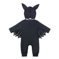 thumbnail image 2 of Jandel Cute Halloween Outfit Newborn Baby Boy Clothes Infant Bat Costume Hoodie Romper Playsuit Jumpsuits, 2 of 6