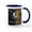 White/Navy Inside, variant on CafePress - Yellowstone National Park Mug - 11 oz Ceramic Mug - Novelty Coffee Tea Cup