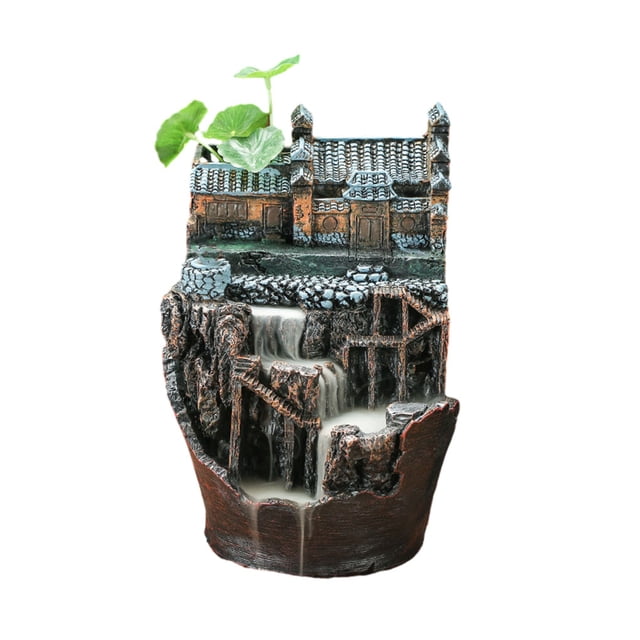 ZheElen Exquisite Workmanship And Unique Multifunctional Incense Burner Made With Resin Feng Shui Land