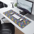 thumbnail image 2 of Long Mouse Pads for Desk,Colorful Dinosaurs Floral Motifs Pattern Desk Mats on Top Of Desks, Desk Mouse Pad Extra Large with 3mm Non-Slip Base and Stitched Edge for Gaming,Office,Work,Home 31.5"x11.8", 2 of 6