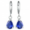 thumbnail image 3 of Luxury Temperament Diamond Geometric Circle Earrings Personality Earrings, 3 of 9