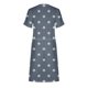 thumbnail image 5 of Puntoco Vestido Casual Estampado De Manga Corta Con Cuello Redondo Y Bolsillo Con Tiras Para Mujer Vestido De Manga Corta Con Cuello Redondo Gris S,Regalos Para Mujer Joven, 5 of 6
