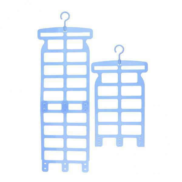 2xAdjustable Pillow Drying Rack Home Hanger Peluche Toy Airer Holder Tool Azul Sunnimix Estante de secado de almohadas