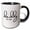 Black/White, variant on 3drose, Typography of Daddy Est 2024, 11oz Mug