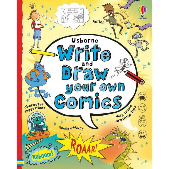 Write Your Own Write and Draw Your Own Comics, (Hardcover)