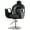 Black, variant on Barber Chair for Hair Stylist, Heavy Duty Reclining Salon Chair with Height Adjustable Hydraulic and 360 Degrees Rotation Base, Max Load 330 LBS Beauty Spa Equipment for Salon Barbershop