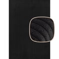 thumbnail image 3 of Beverly Rug Fluffy Modern Ultra Soft Plush Non Slip Easy Shag Indoor Area Rug Black 4x6, 3 of 9