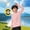 Watermelon Red, variant on Cethrio Boys Sun Protection Shirts, Long Sleeve Casual Summer UPF 50 Rash Guard Shirts Orange Size 6