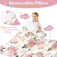 thumbnail image 3 of Pioneer Flower Floral Print Pattern Toddler Nap Mats for Kids Preschool,Sleeping Mat Bag or Kids,Toddler Sleeping Bag,Toddler Nap Mat or Daycare, 3 of 6