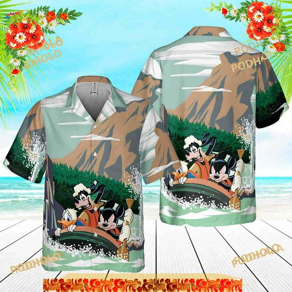Disney Hawaii Shirt, Mickey And Friends Adventure Beach Shirt