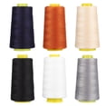 thumbnail image 4 of 6pcs Bobbin Thread Sewing Thread Spools Polyester Threads Embroidery Threads Sewing Supplies 3000 Yards, 4 of 9