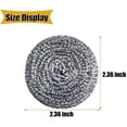 thumbnail image 2 of 20Pack Stainless Steel Sponges - Stainless Steel Scouring Pad, 2 of 4