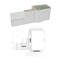 thumbnail image 6 of French Double Panel Lite Doors 72 x 96 with Hardware, 6 of 6