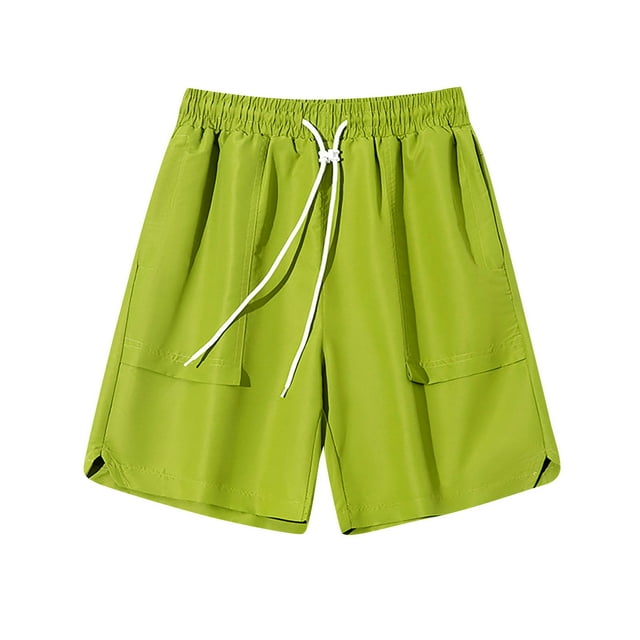 AherBiu Plus Size Mens Athletic Shorts Drawstring Quick Drying Performance Tech Loose Fitted Shorts Gym Workout Running Shorts
