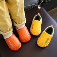 thumbnail image 5 of Vedolay Slippers for Kids Girl's Boy's Cute Plush Warm Slippers Indoor House Winter Shoes Orange,36, 5 of 5