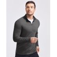 thumbnail image 6 of Pinspark Men's Quarter Zip Up Lightweight Pullover Mock Neck Sweatshirts Long Sleeve Golf shirts Performance Athletic Casual, 6 of 6