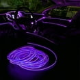thumbnail image 3 of 2M LED Car Interior Decor Purple Atmosphere Wire Strip Light Lamp Accessories, 3 of 5