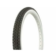 Tire Duro 26" x 2.125" Black/White Side WallHF-133. Bicycle tire, bike tire, beach cruiser bike tire, cruiser bike tire