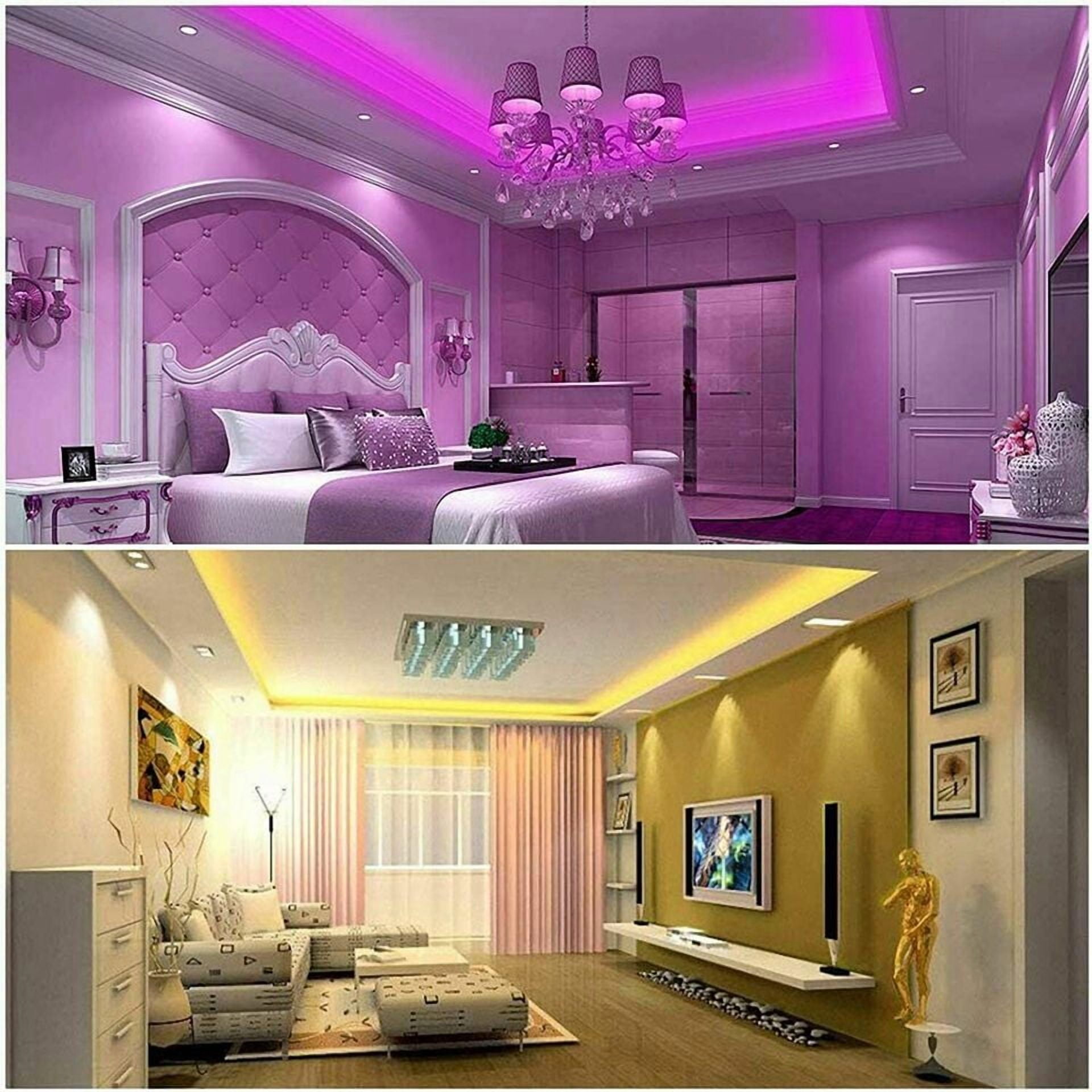 65.6ft LED Lights for Bedroom Strip Color Changing Lights with Remote Control