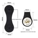 thumbnail image 2 of Clip de silicona para sombrero de golf, miniclips plegables para marca de bola, suministros de golf (negro), 2 of 2