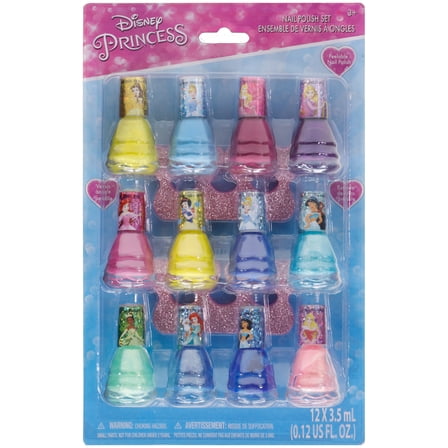 Townley Disney Nail Polish Assortment, 12 Pieces