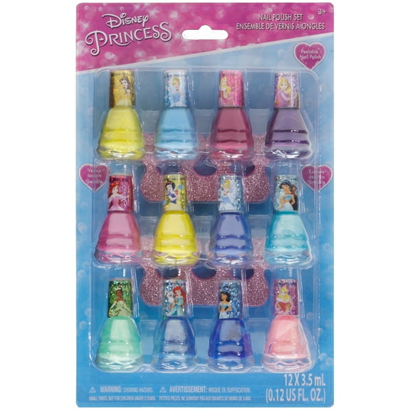 Townley Disney Nail Polish Assortment, 12 Pieces