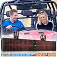 thumbnail image 3 of Pyle Bluetooth 2.1 Channel Amplified Powered ATV/UTV 24" Sound Bar, Black, 3 of 7